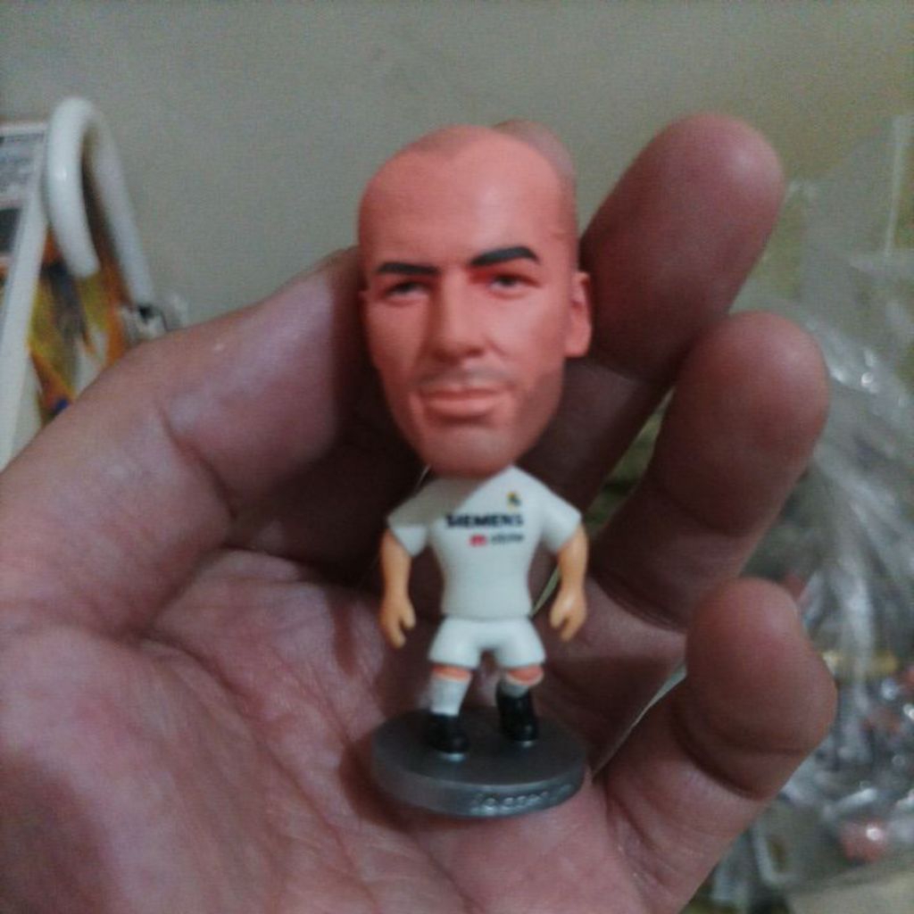 Action Figure Zinedine Zidane Real Madrid Soccerwe