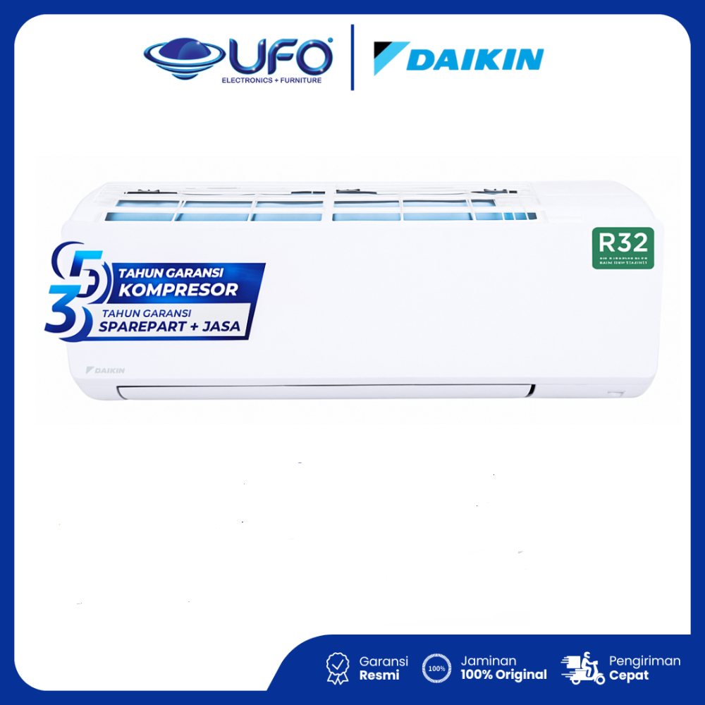 Daikin AC FTC25YV14 Super Mini Split 1PK Standard R‑32