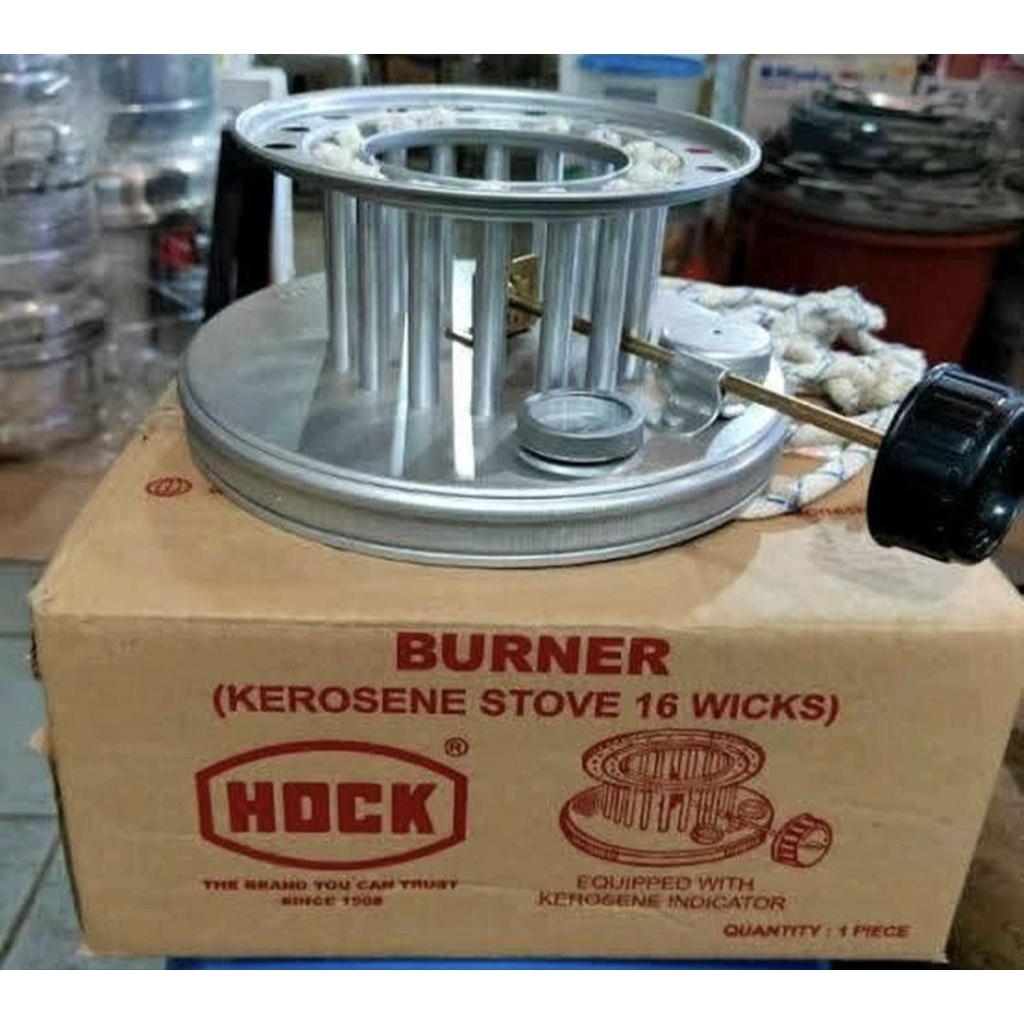 Hock kepala putaran kompor 16 /Hock burner kerosene stove 16 wicks ORIGINAL