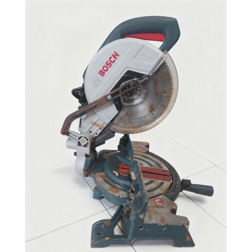 Mesin Cutting aluminium BOSCH GCM 10 MX mesin potong Aluminium Second Ori