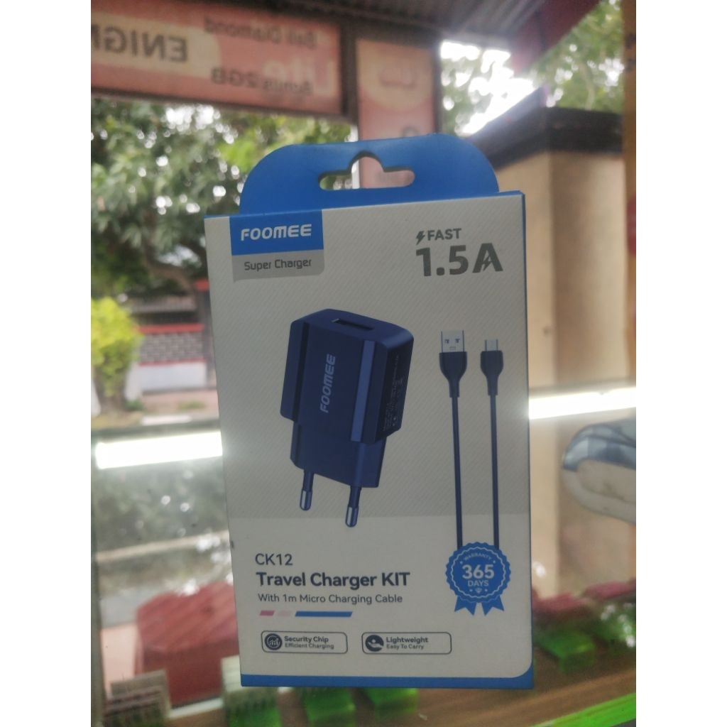 FOOMEE SUPER CHARGER CK12 TRAVEL CHARGER KIT