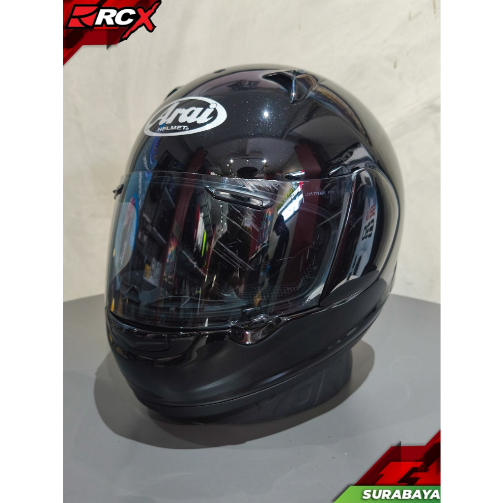 HELM ARAI ASTRO IQ GLASS BLACK SIZE XXL SECOND BEKAS ORIGINAL