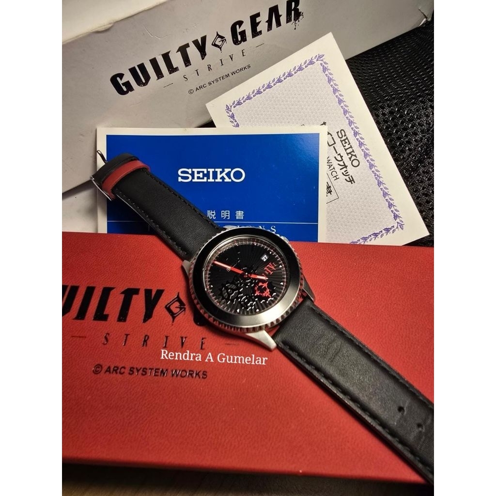 seiko 7n42 x Guilty gear