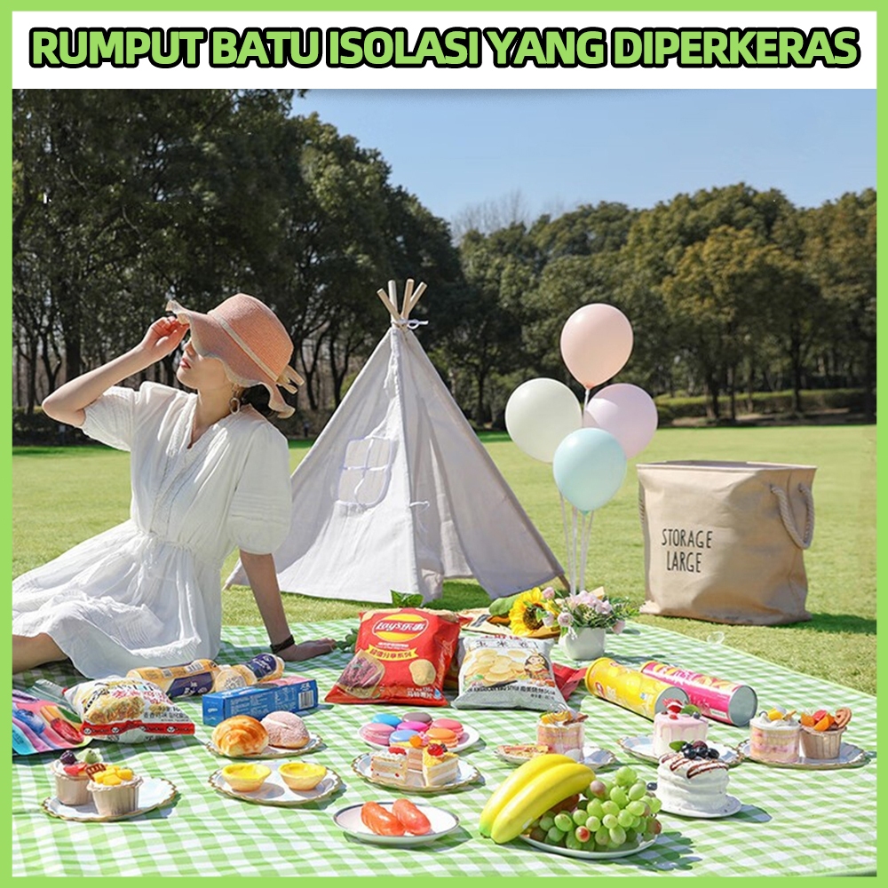[Kelas A.] tiker piknik tikar piknik jumbo tikar lipat piknik waterproof tikar lipat piknik waterpro