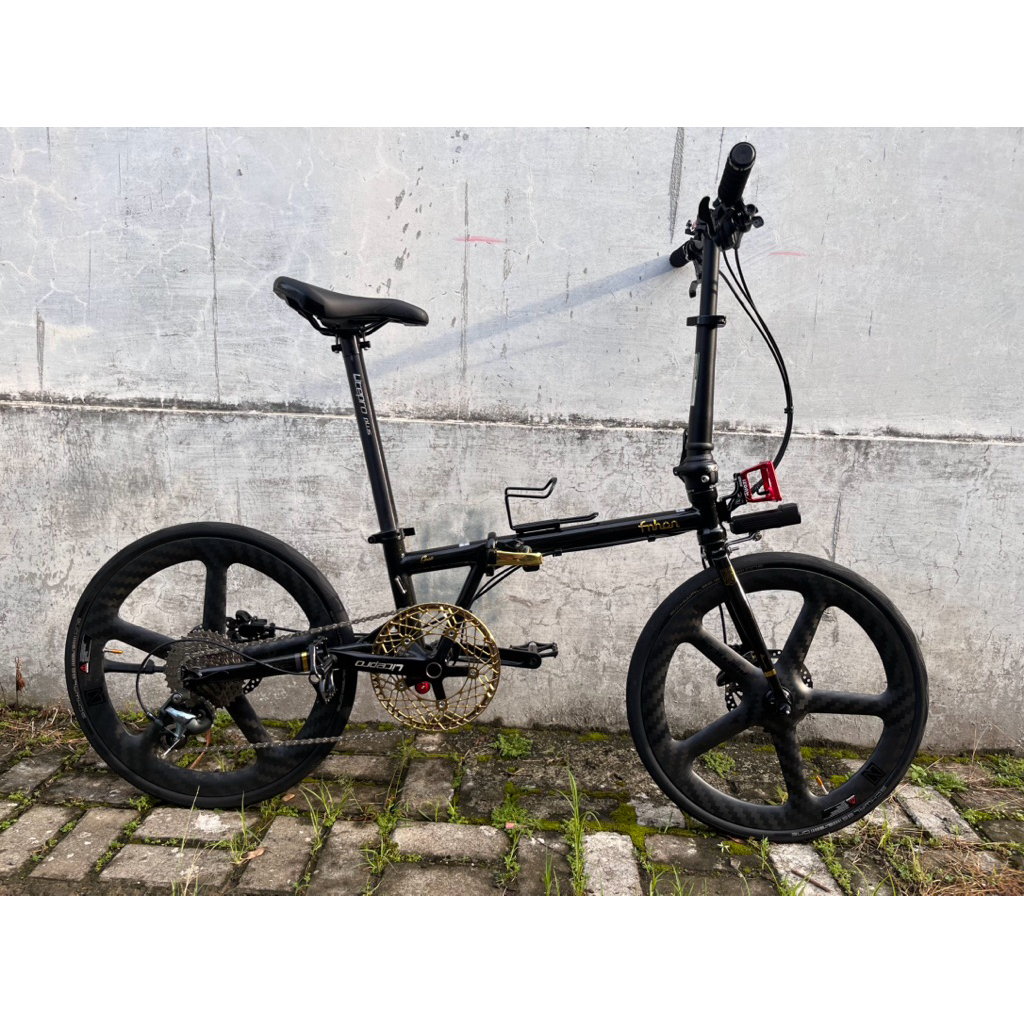 Fnhon Gust 20 inch Cromollyn Fullupgrade sepeda bekas Jakarta