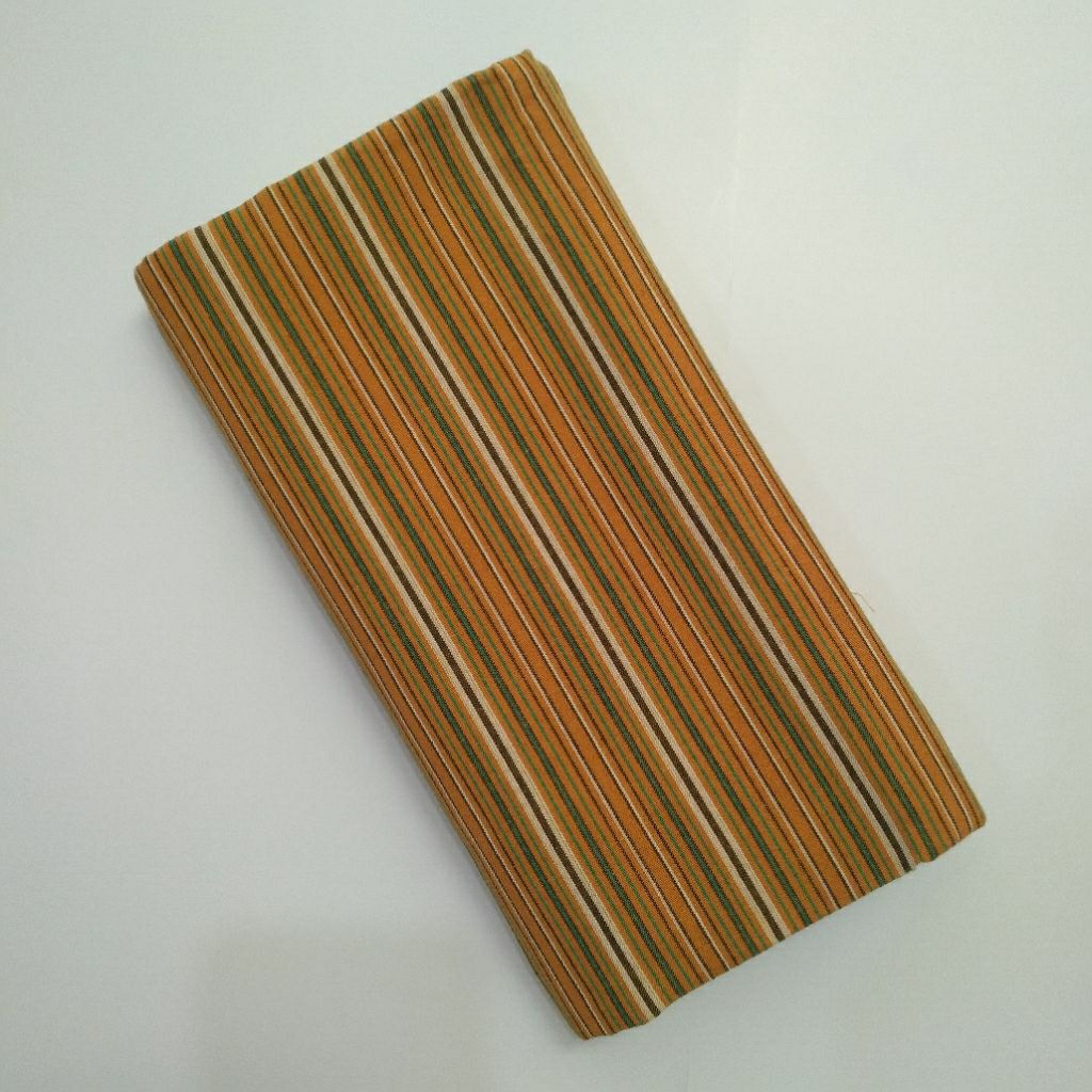 Kain Lurik Kuning Kunyit / Batik Lurik kuning Asli Tenun