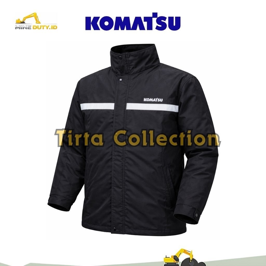 JAKET KOMATSU DOZER - BORDIR ALAT BERAT