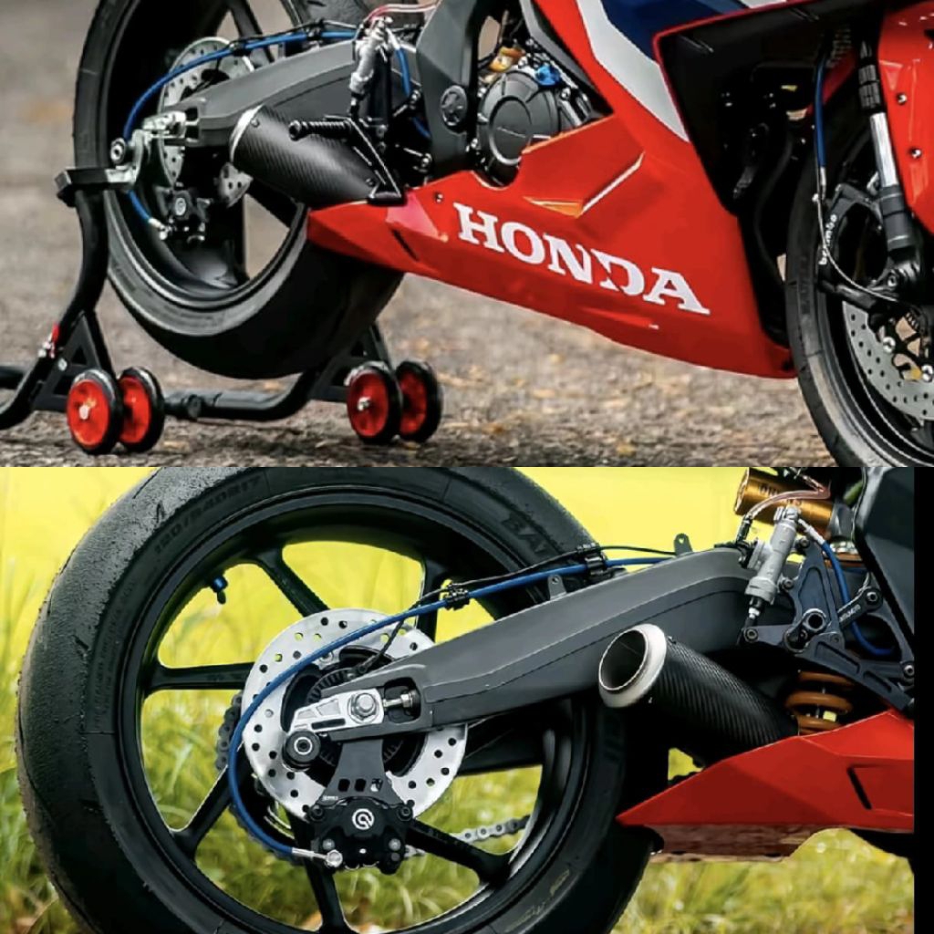 Knalpot custom underbelly for cbr250rr
