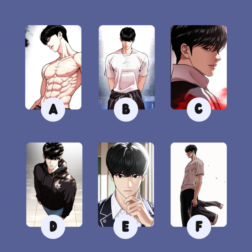 Photocard lookism | photocard park daniel | lee jihoon | park jihoon | park jonggung | lookism photo