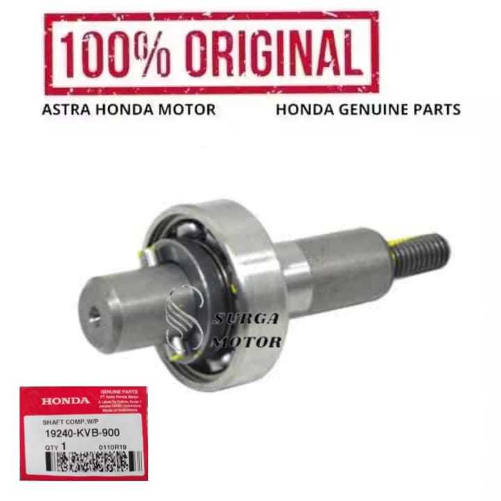 Shaft Water Pump Motor  Vario 110 Karbu Carbu Carburator Karburator 2009 2010 19240KVB900 19240-KVB-