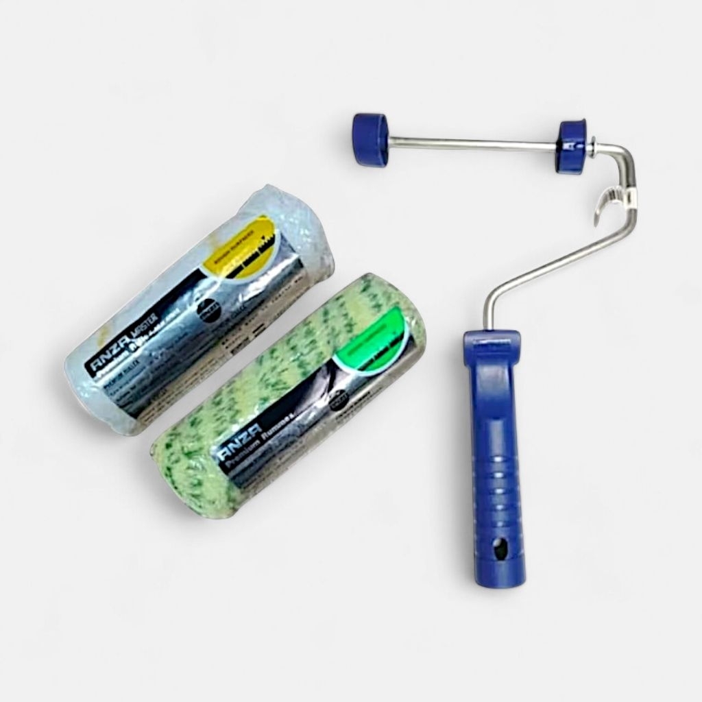 Kuasa rol cat dinding 7 inchi Anza-Paint roller refill