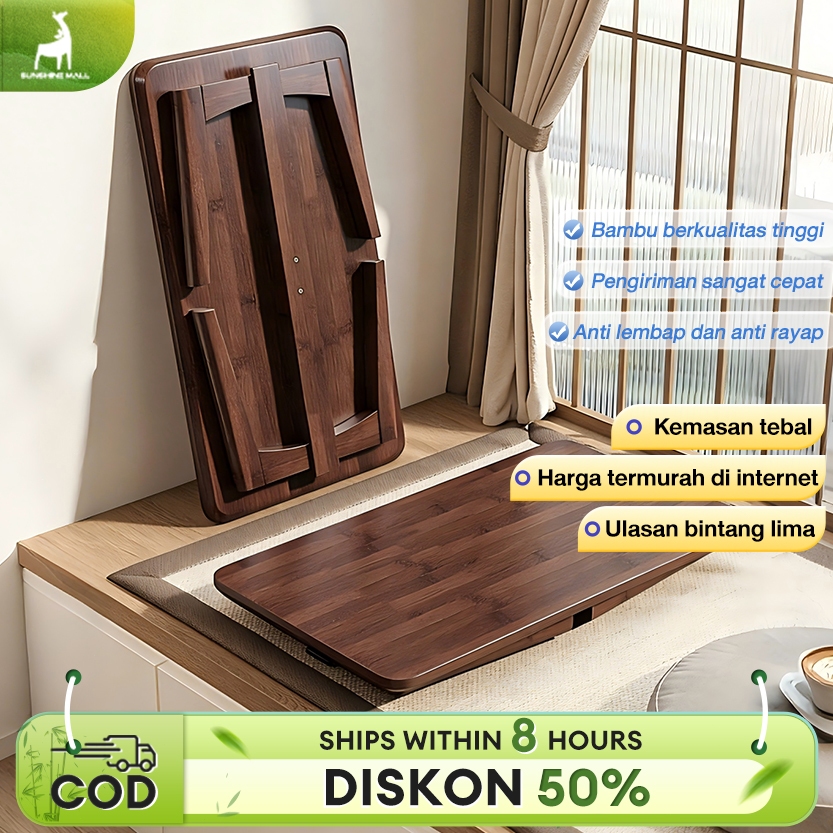 Meja Lipat Bambu Meja Komputer Lipat Meja Laptop Lipat Meja Belajar Lipat Meja Lipat Portabel