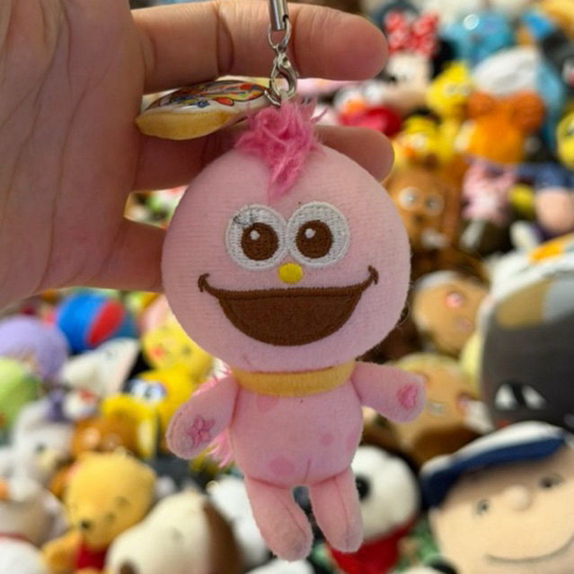 Bagcharm / keychain / ganci Sesame street Moppy / Sesame Street universal studio japan