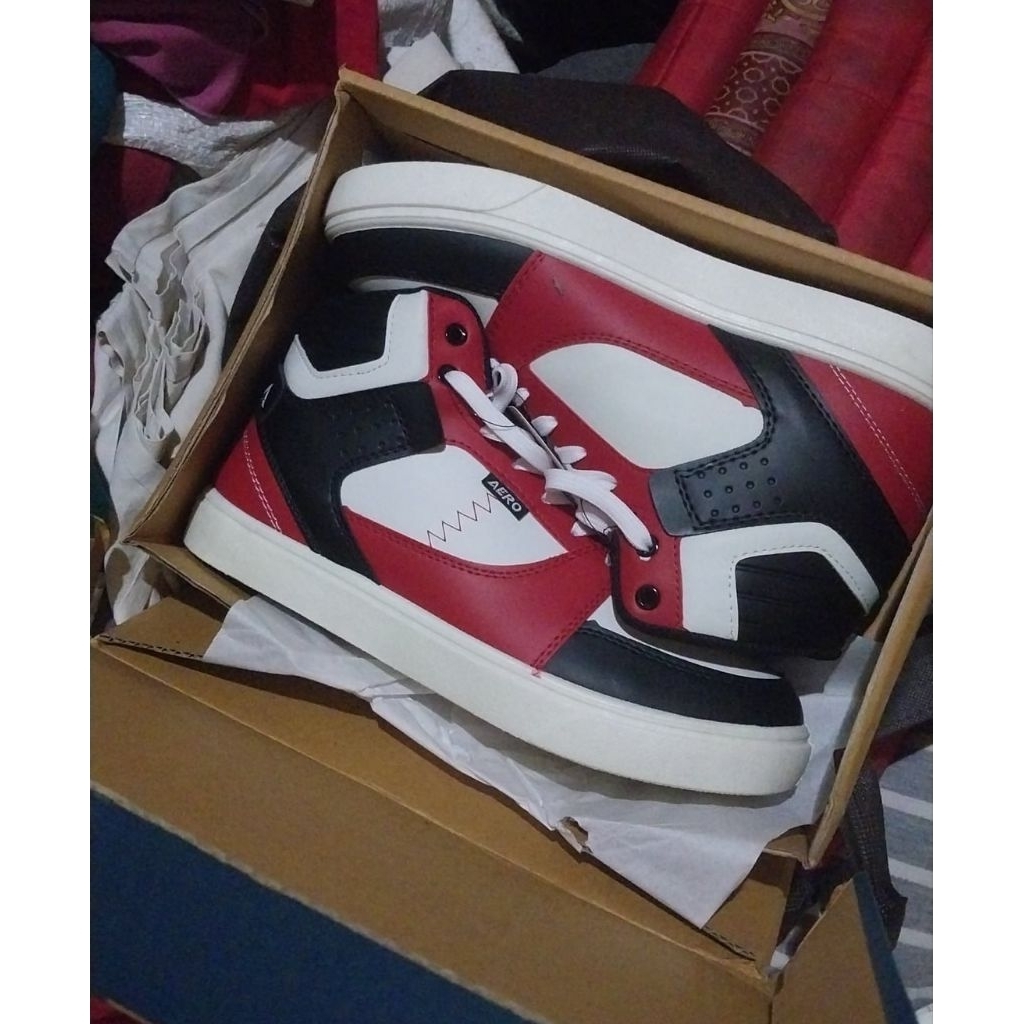 AEROSTREET HOOPS HIGH MERAH PUTIH NEWsz 42