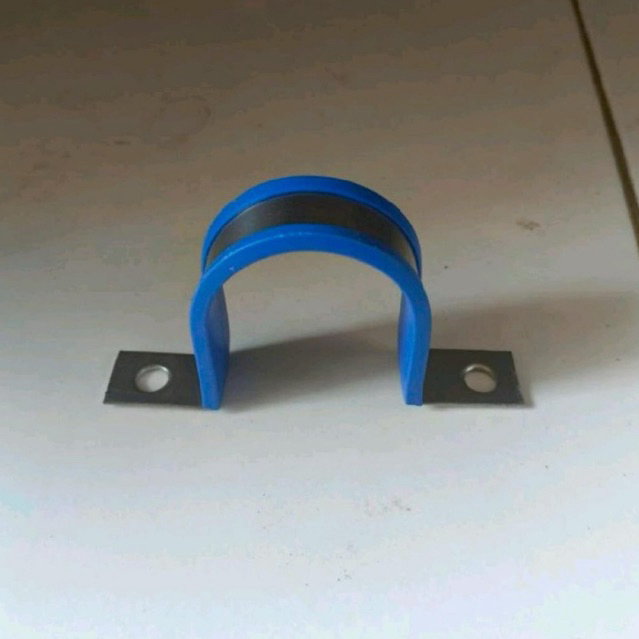 klem omega ss / stainless pipa 1/2 inch + rubber