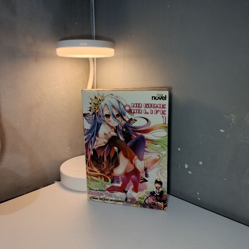 LITE NOVEL NO GAME NO LIFE (PRELOVED)