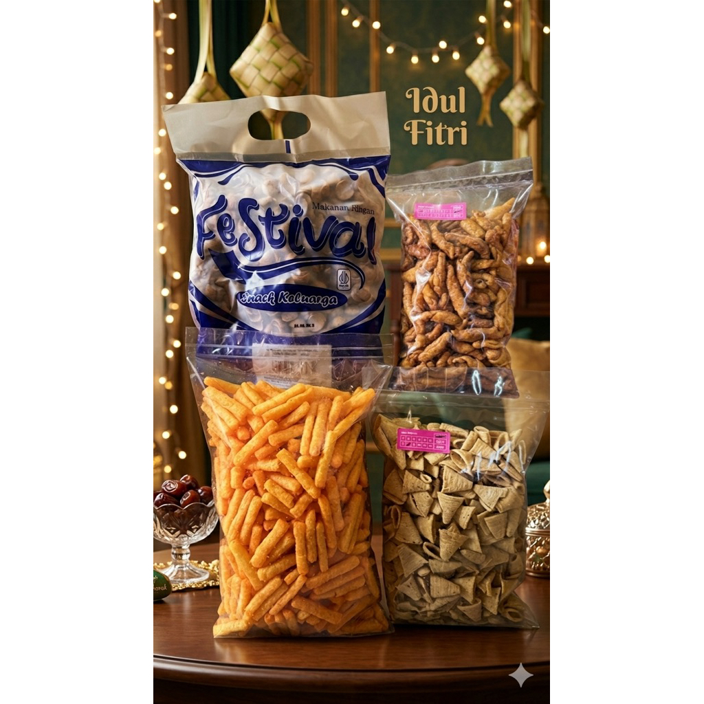 paket snack lebaran (4 macam snack)