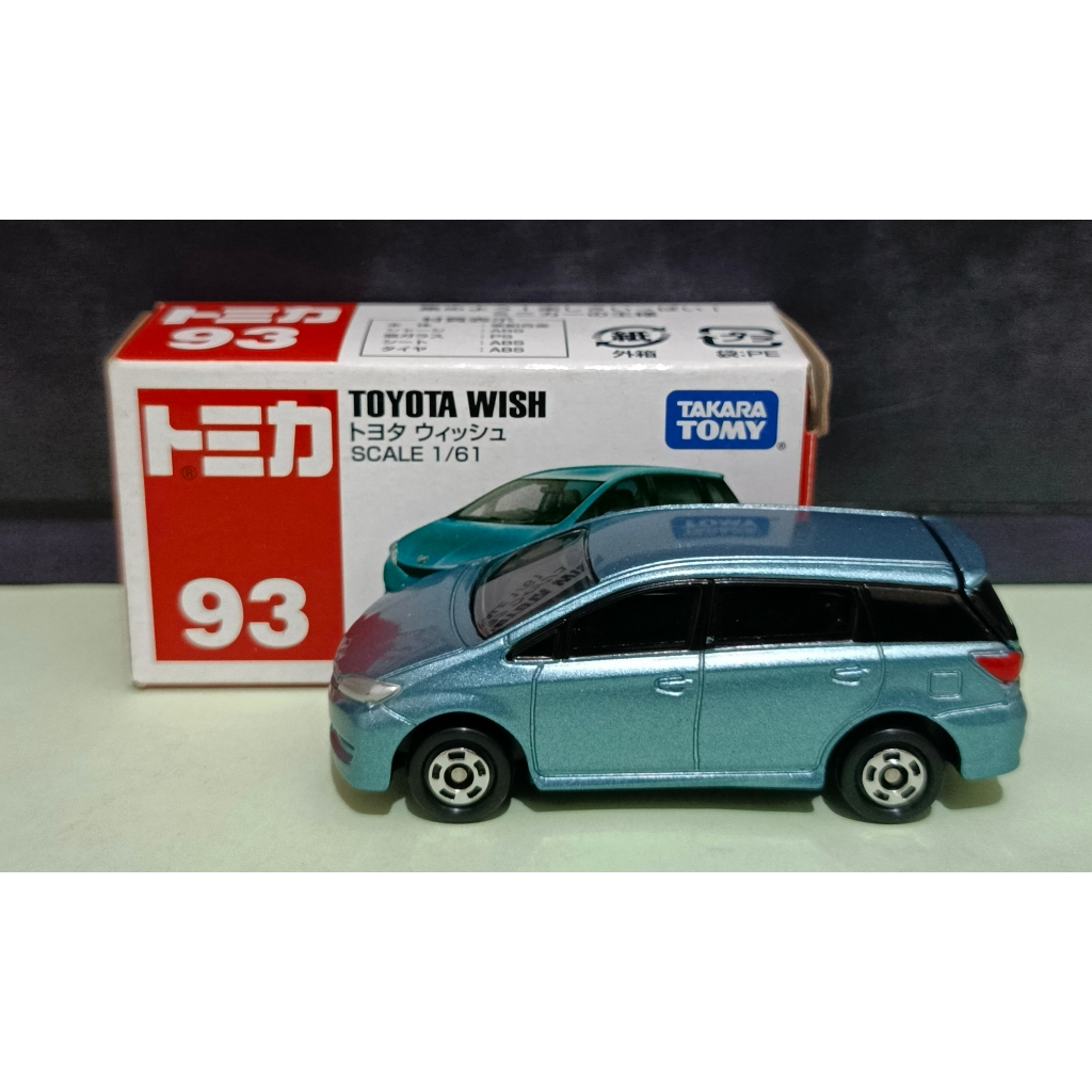 Diecast Tomica 93 TOYOTA WISH