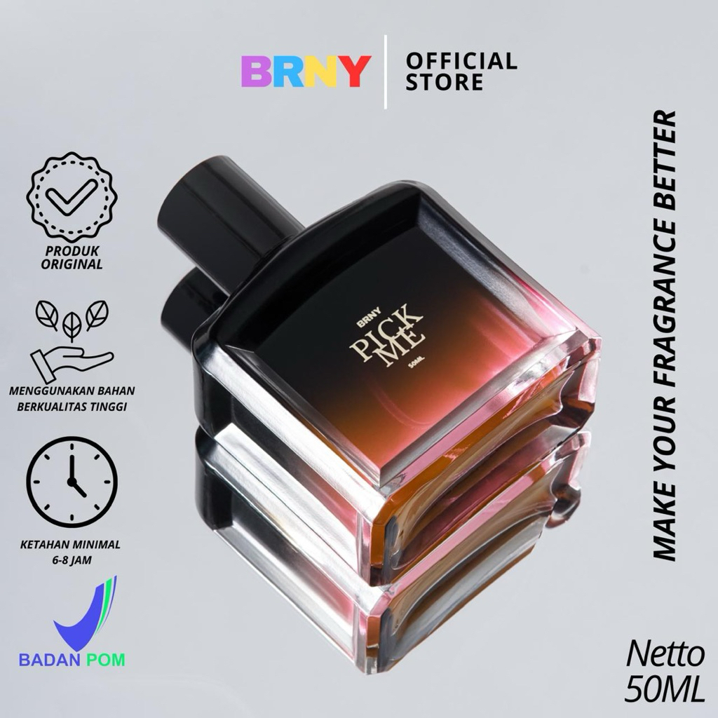 BRNY - PICK ME  By IKONA PARFUM| Parfum 50 ML | Parfum Wanita terbaik Tahan lama