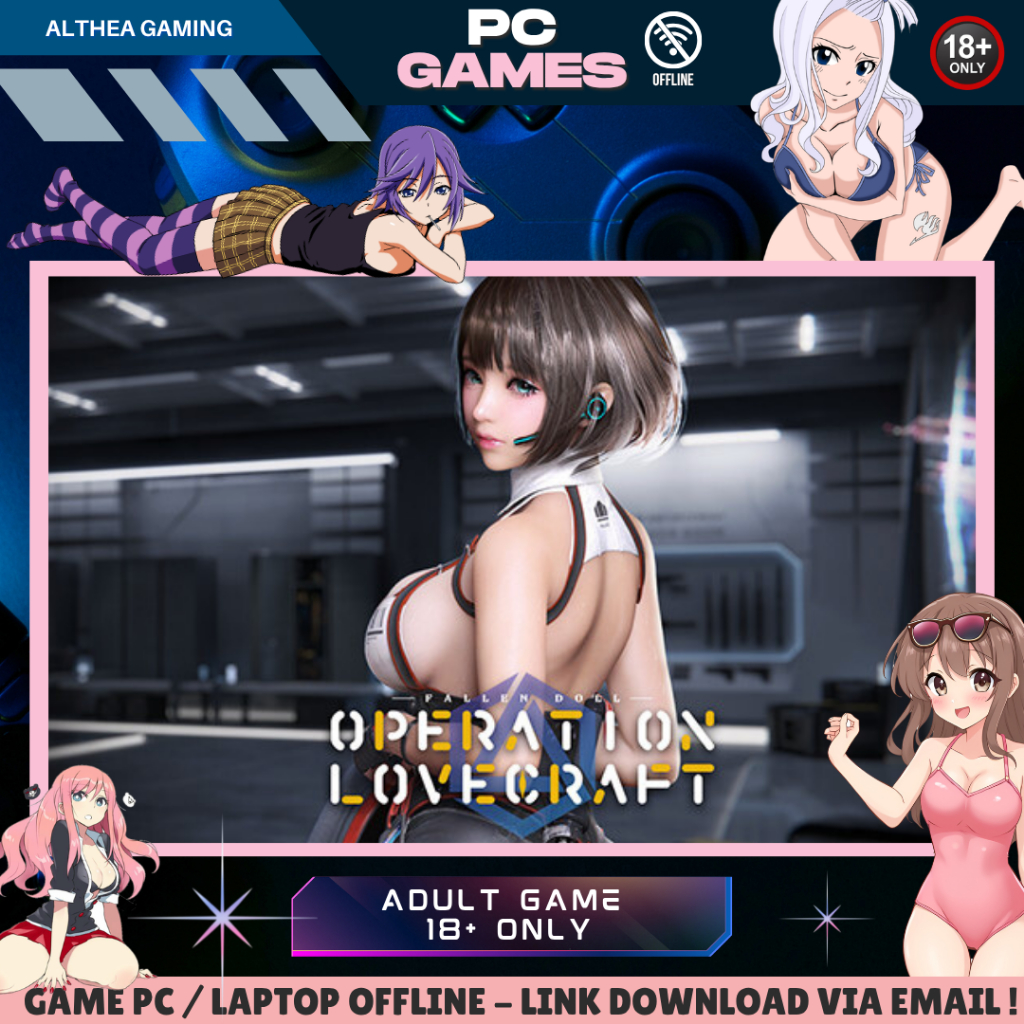 OPERATION LOVECRAFT : FALLEN DOLL - ADULT - SIMULATION - SCI-FI HORROR - GAME PC - LAPTOP - OFFLINE 