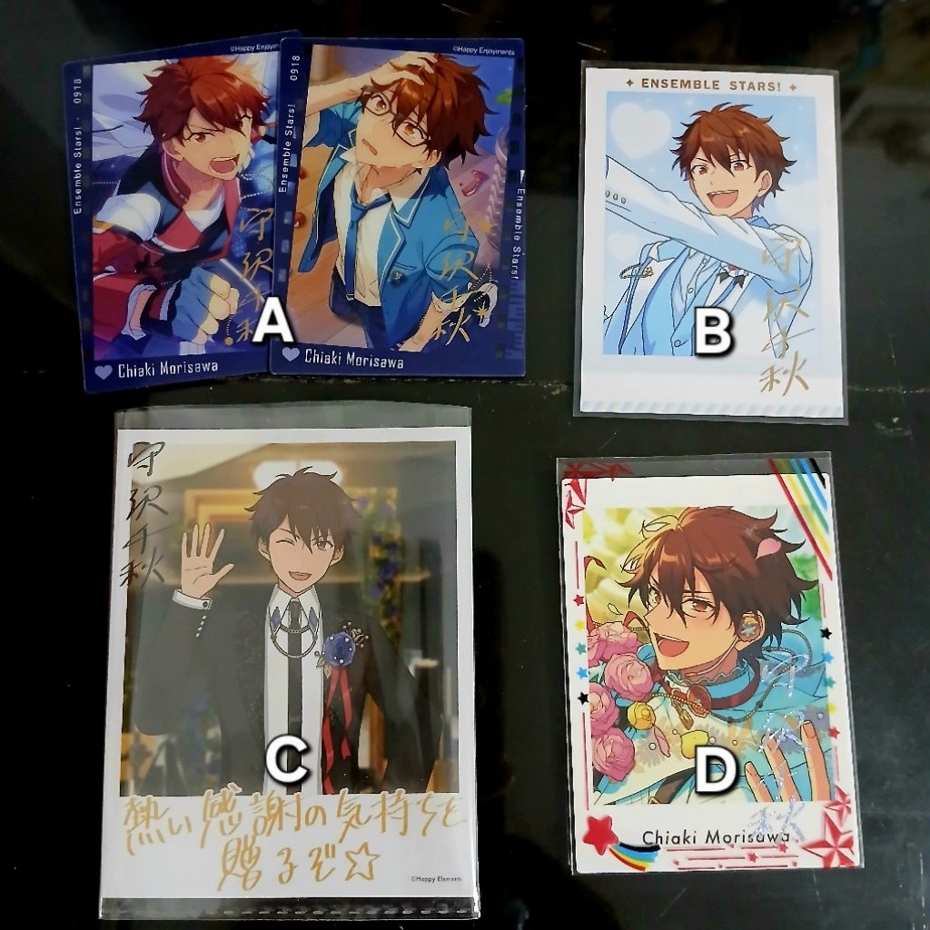 Ensemble Stars Morisawa Chiaki various merch
