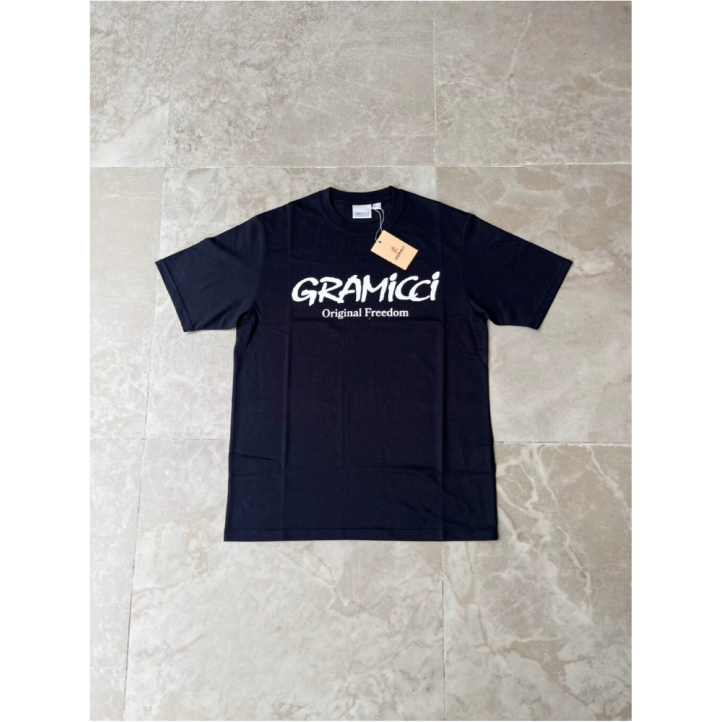 Gramicci original freedom logo tee black
