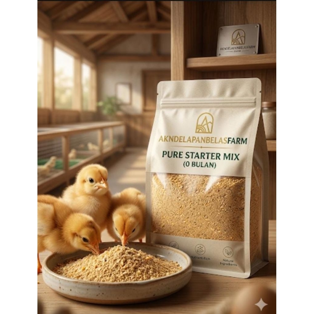 Pakan ayam petelur genta premium 200 gram untuk pakan ayam petelur