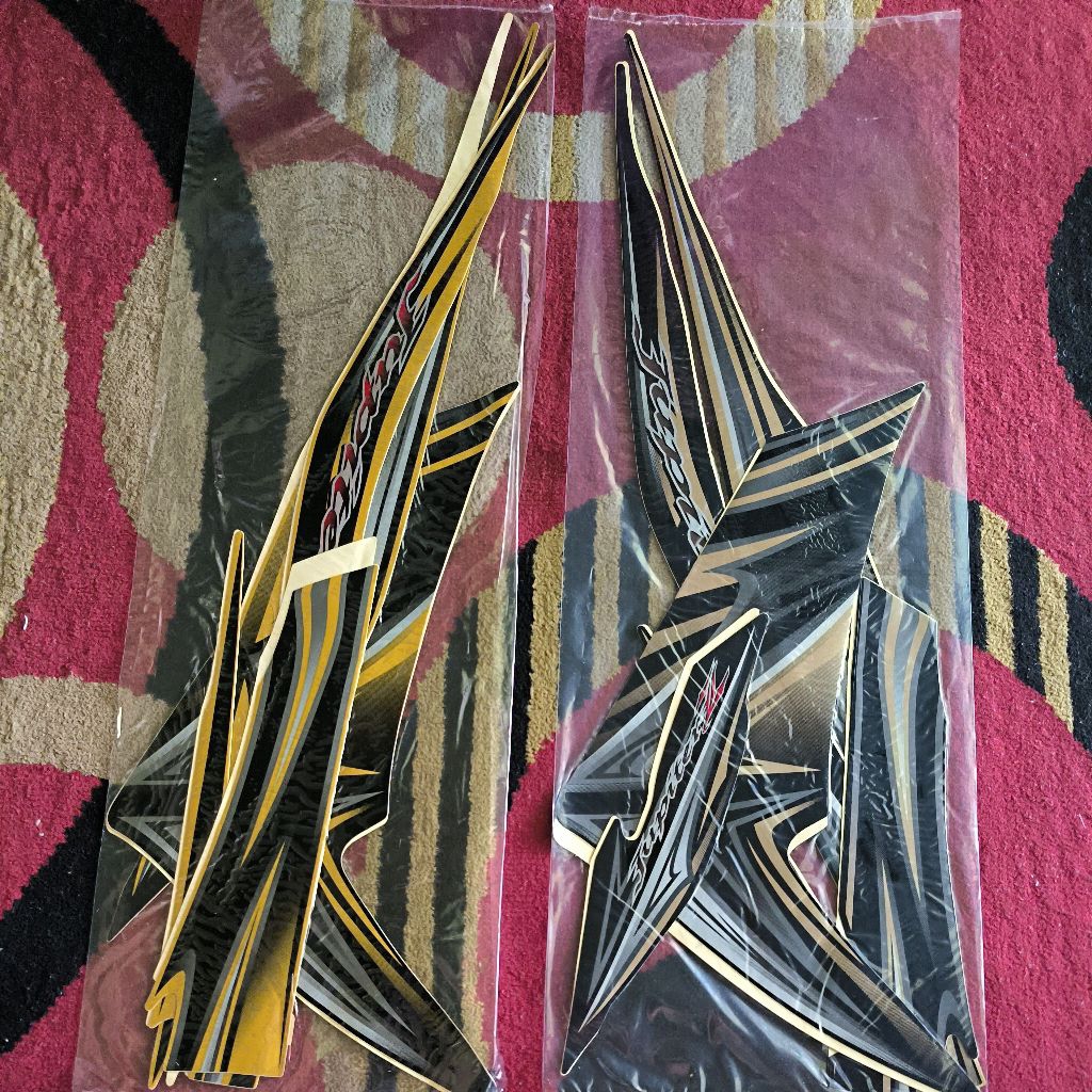 Striping/Lis Body Yamaha Jupiter Z 2011/2012 – Stiker Body Jupiter Z 1 Set Lengkap