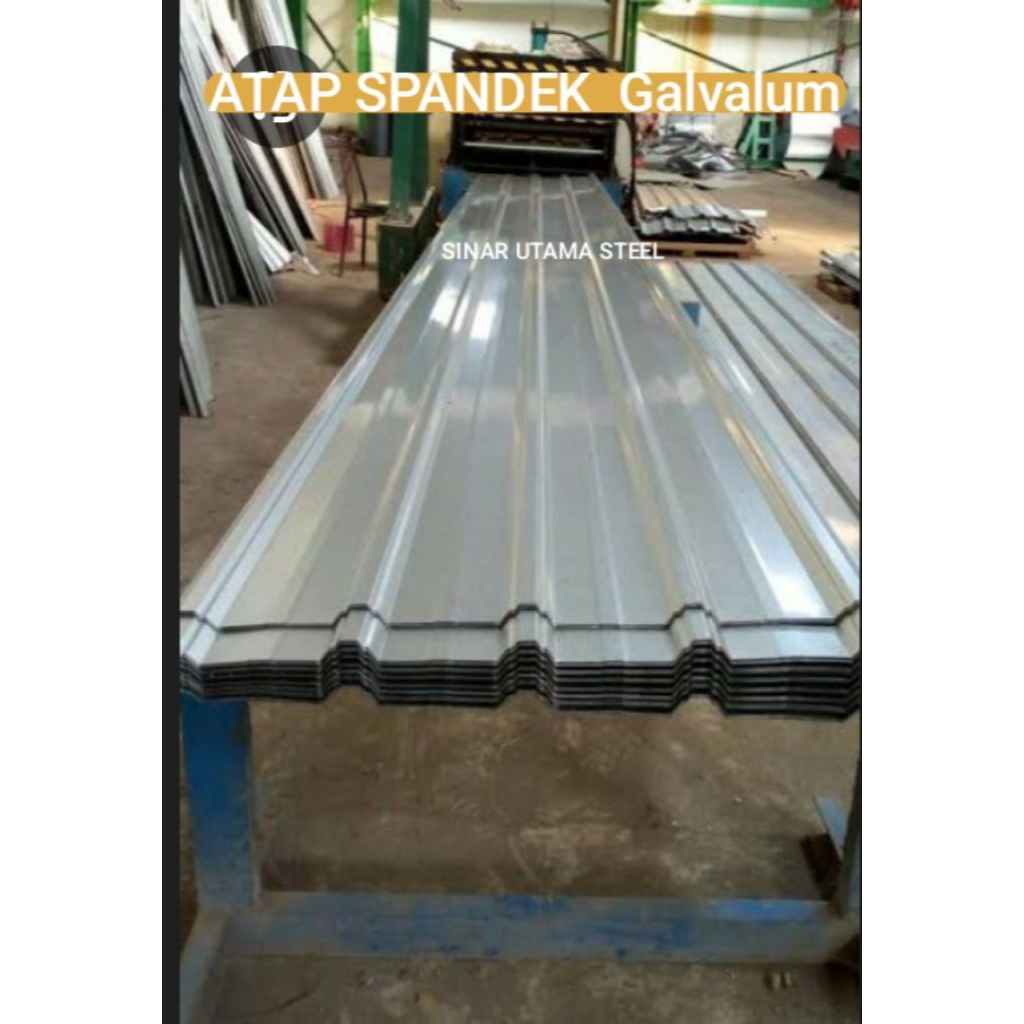 Atap Spandek 0,40mm / Atap Spandeck 0,40mm 3m 4m 5m 6m