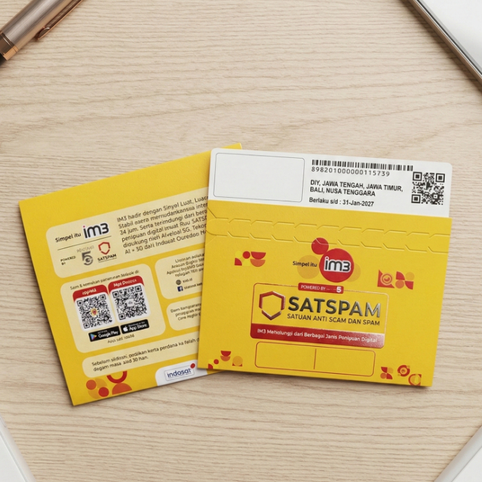 kartu perdana im3 indosat siap pakai sudah reg siap kerjaaaaaa masa aktiv panjang