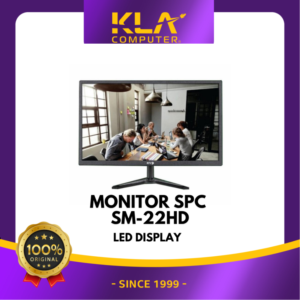 Monitor SPC LED 22 Inch SM-22 Full HD 75Hz