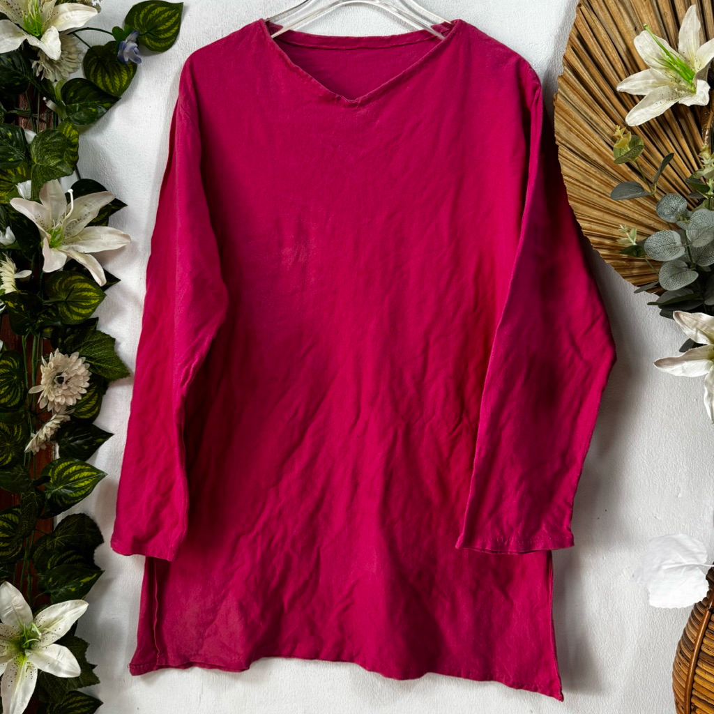 Blouse Pink Fuschia Minus