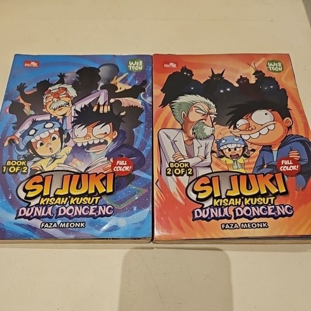 Komik webtoon Si Juki 1 & 2