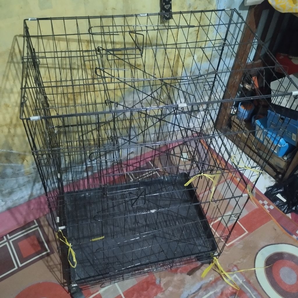 kandang kucing jumbo 5 tingkat 135x90x60 Kondisi Bagus
