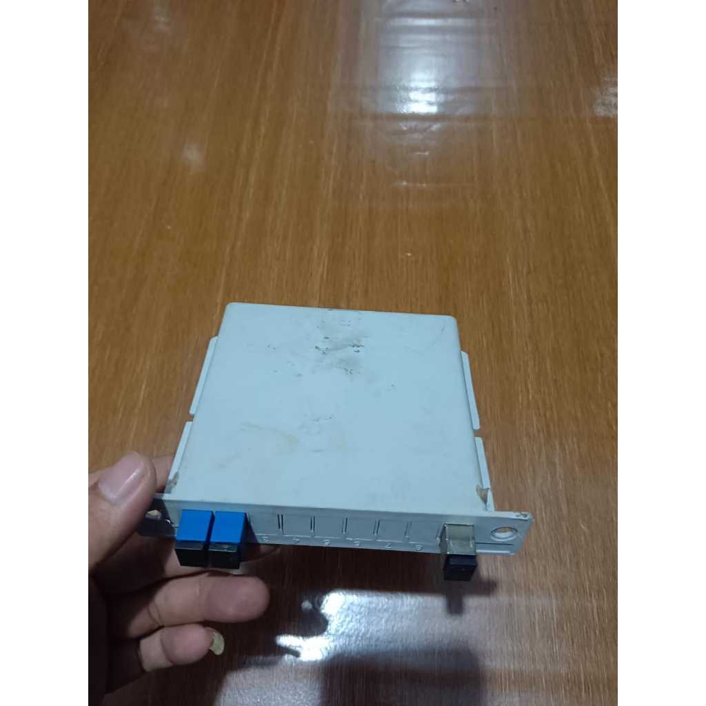 Passive Splitter PLC BOX FO 1:8 / 1:4 SC UPC Fiber Optik Pasif Spliter FO - BEKAS