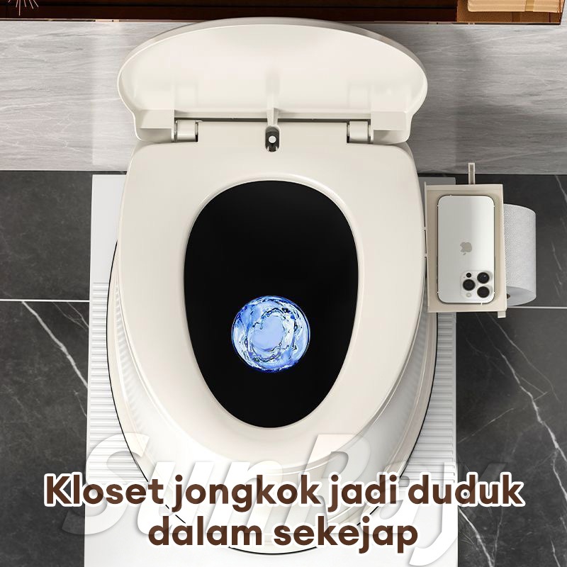 Closet Jongkok Closet Duduk Toilet Portable Kursi Toilet Duduk ToiletTraining Anak Toilet Duduk