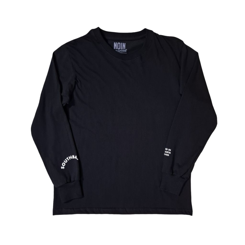 Kaos Lengan Panjang NB South Face / Hitam