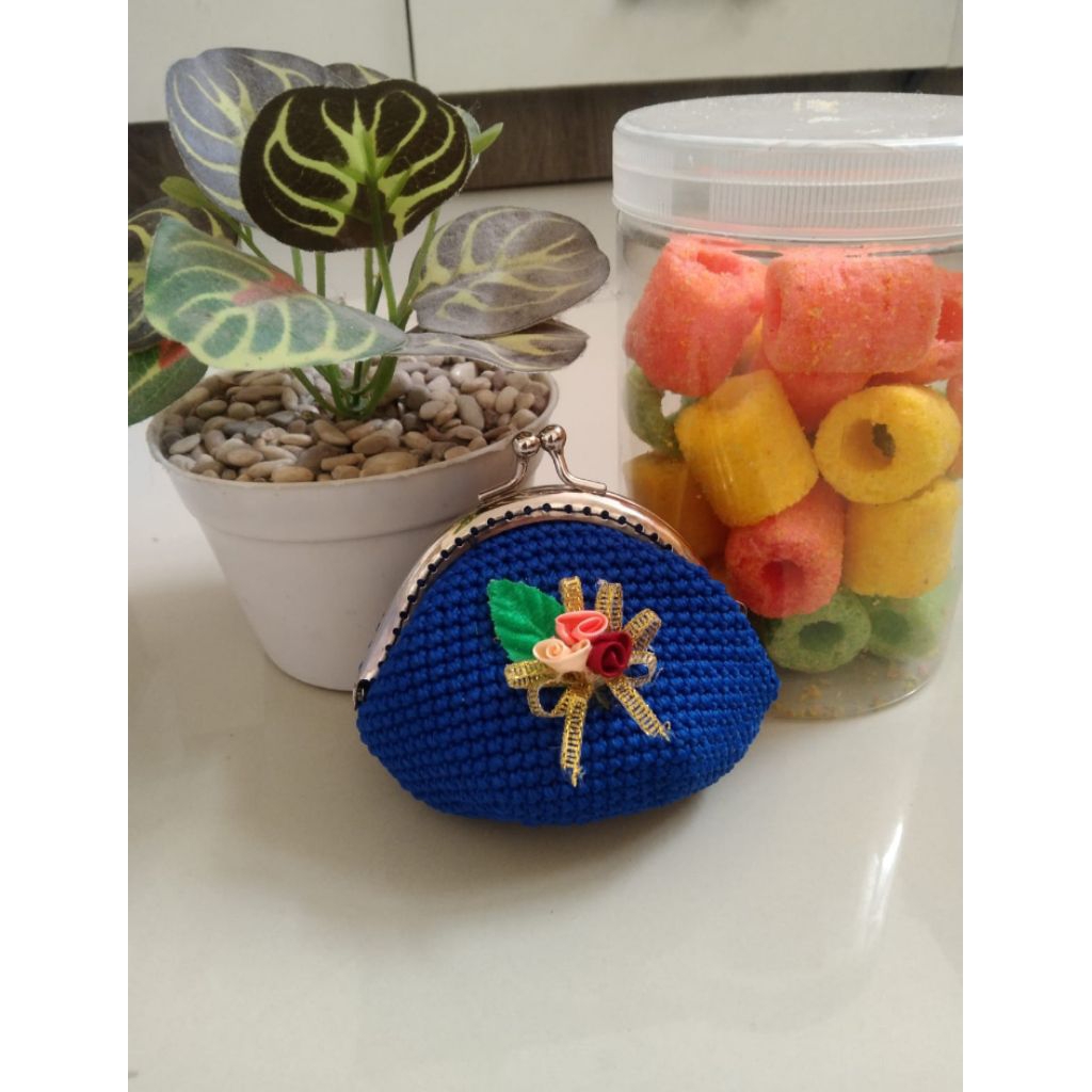 Dompet Rajut Koin Behel