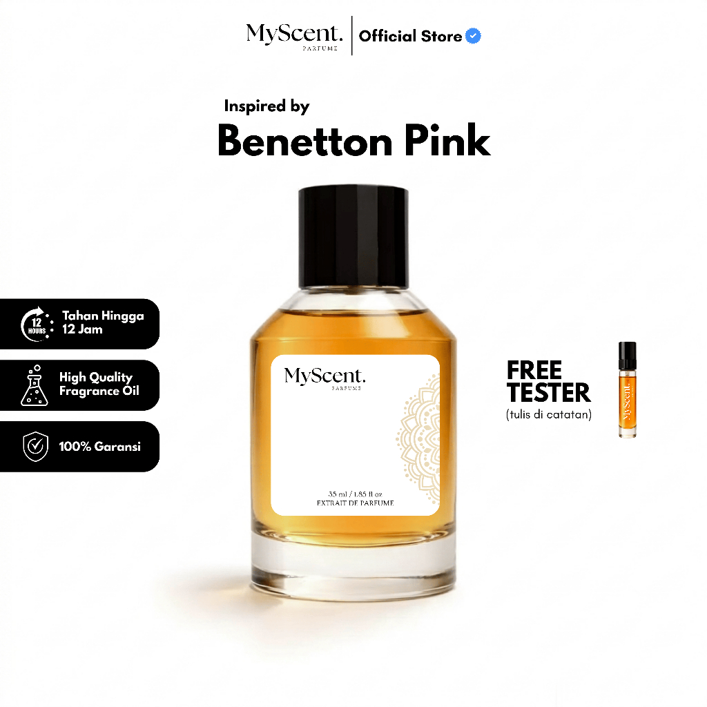 Benetton Pink | MyScent Parfume - Parfum Pria Wanita 30 ml Tahan Lama