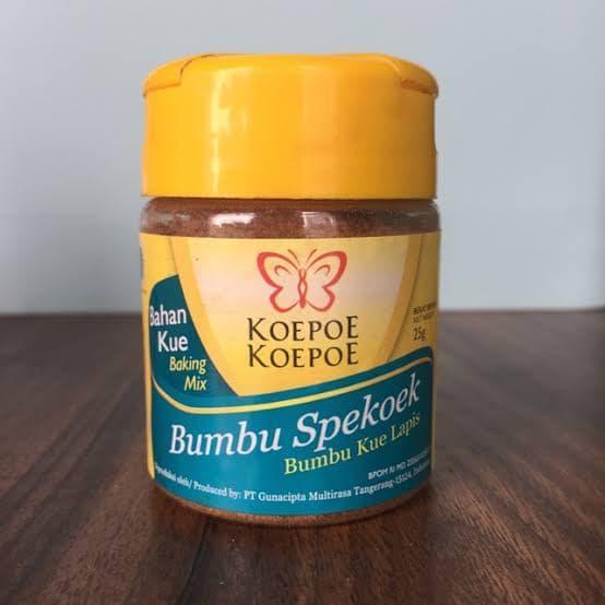 Koepoe Koepoe Bumbu Spekoek 25gr - Spekuk Bumbu Lapis Legit