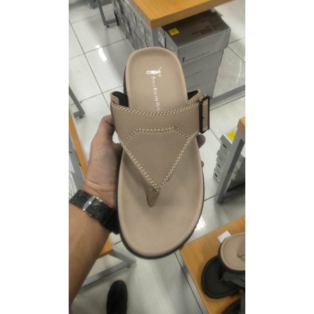Sandal Pria Polo Ralph House Original Sendal Cowok