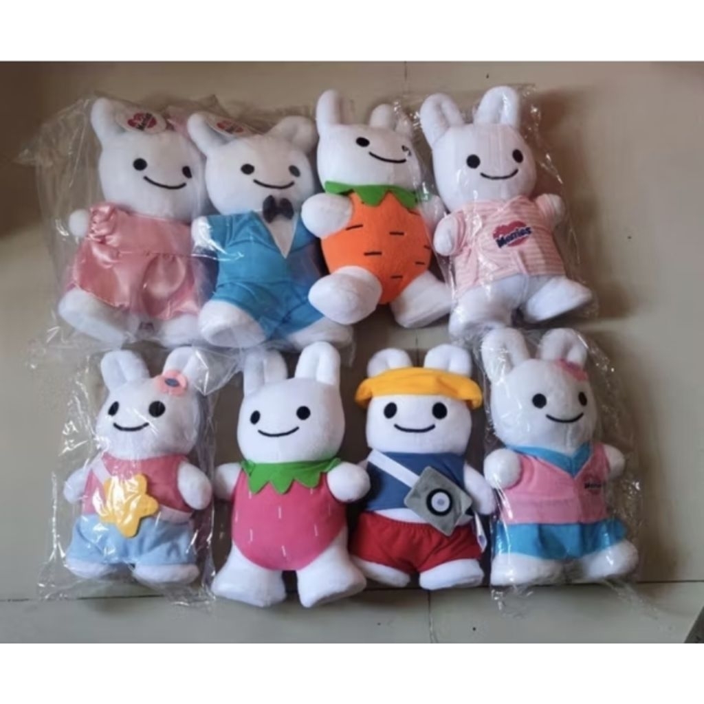 Boneka Merries Putih Biru / Pink