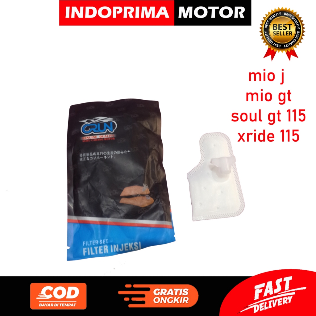 CRUN PAMPERS MIO J. FILTER SARINGAN INJEKSI YAMAHA MIO M3. MIO GT. XRIDE. MIO 125
