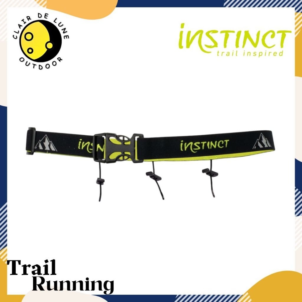 Instinct Race Number Belt / Race BIB Belt / Instinct Trail Running
