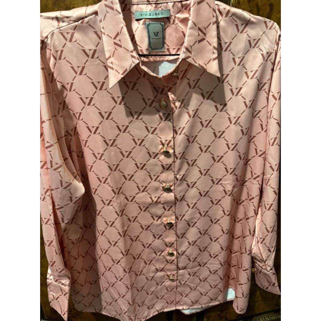 Vivi Zubedi - Monogram top two tone