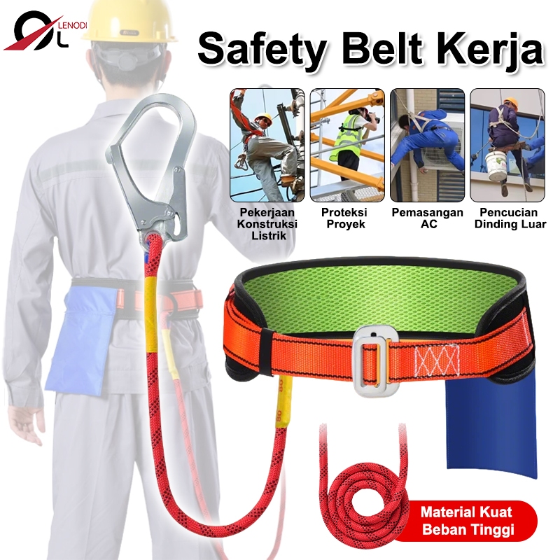 Full Body Harness Safety Belt/Full Body Harness/Safety Belt Kerja/Safety Belt Proyek/Dilengkapi Lany