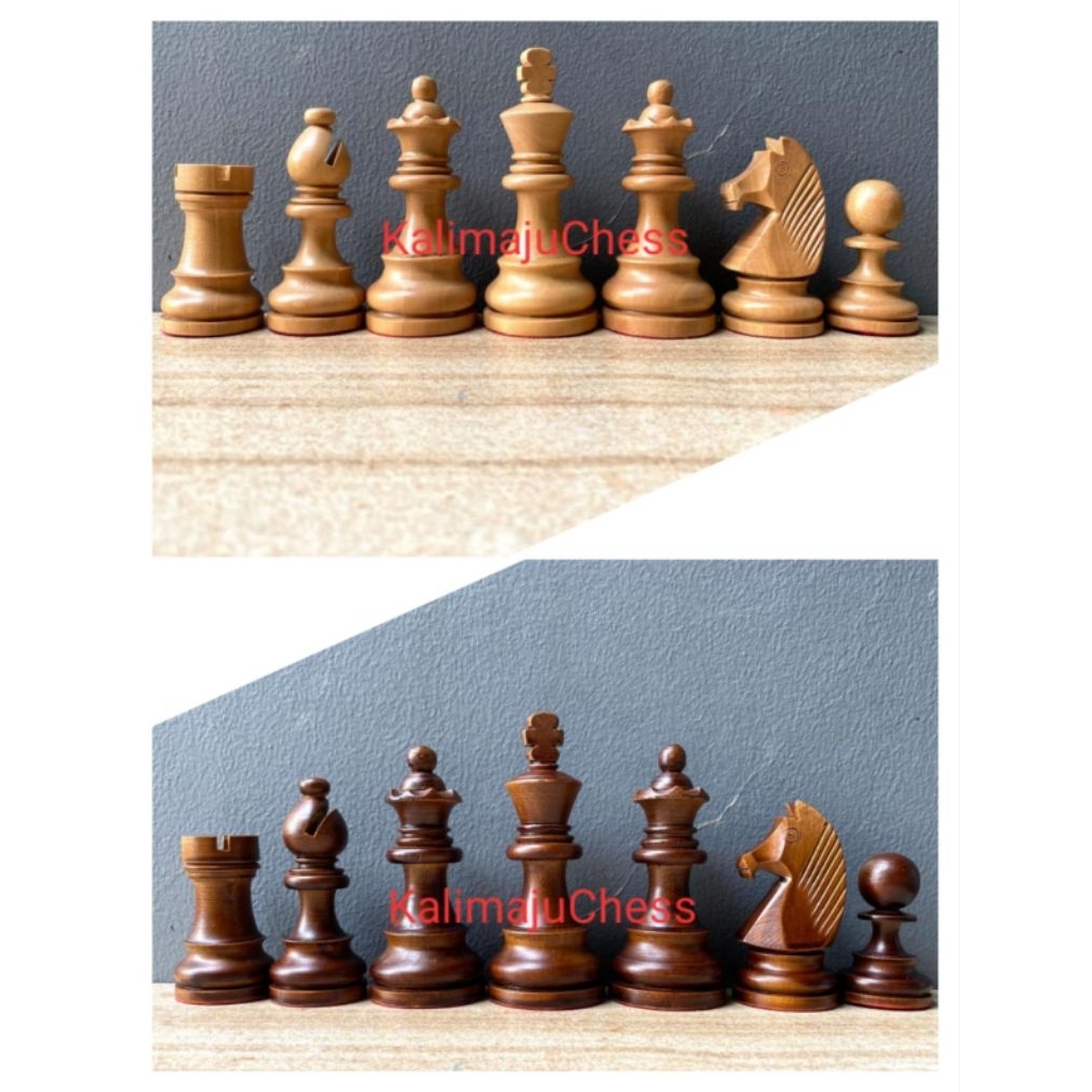 Bidak Catur kayu Premium type DGT