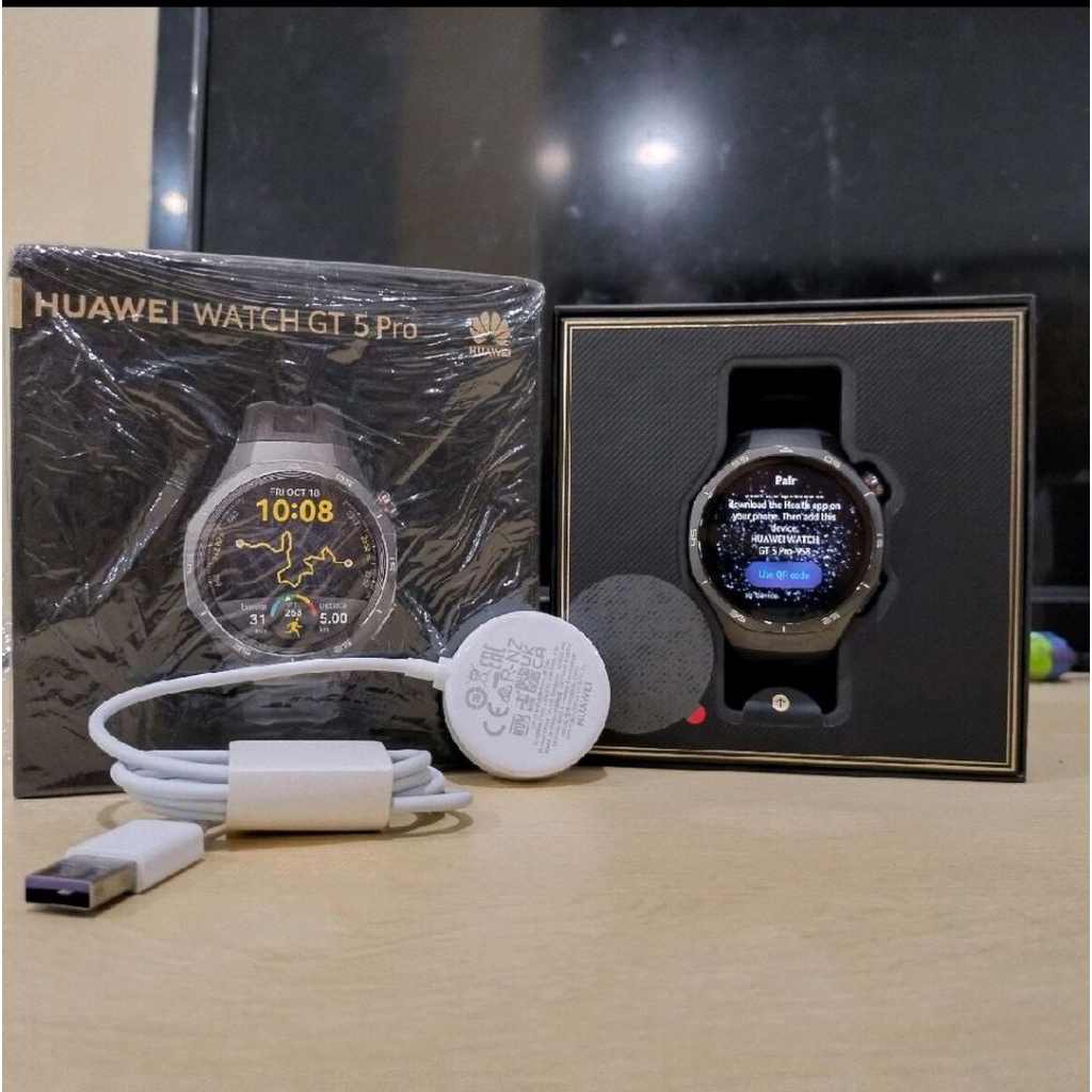 Huawei GT 5 Pro Fullset box smartwatch gt5 pro