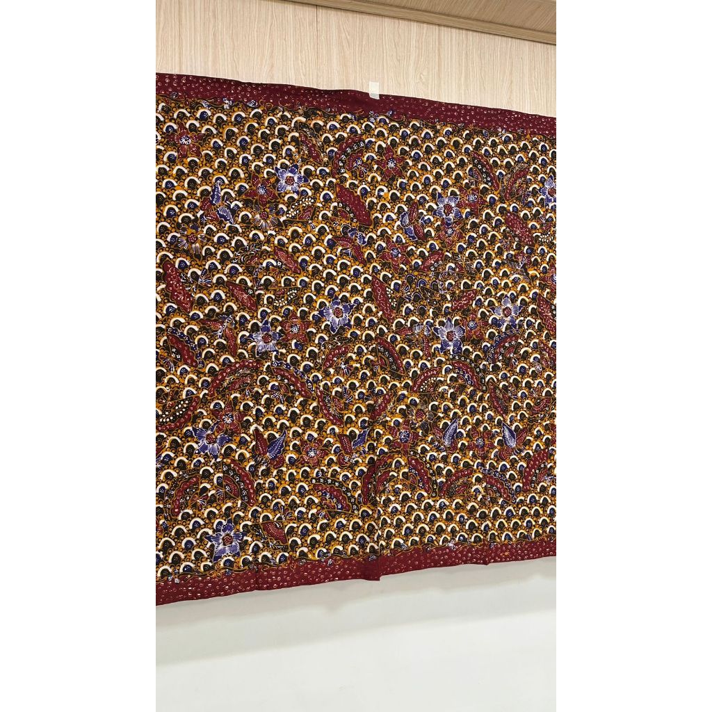 BATIK TULIS LASEM, BATIK KLASIK MOTIF GUNUNG RINGGIT 100% FULL TULIS