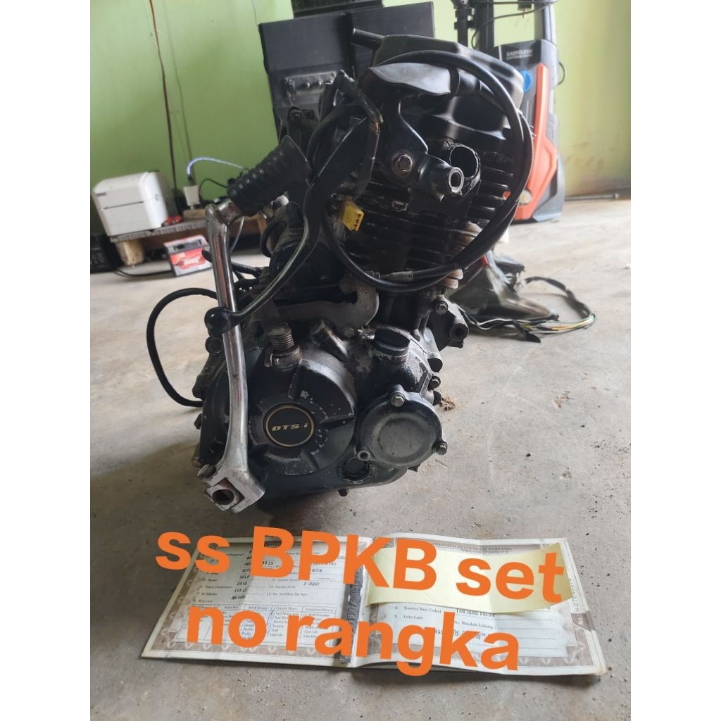 mesin pulsar 135ls siap naik rangka